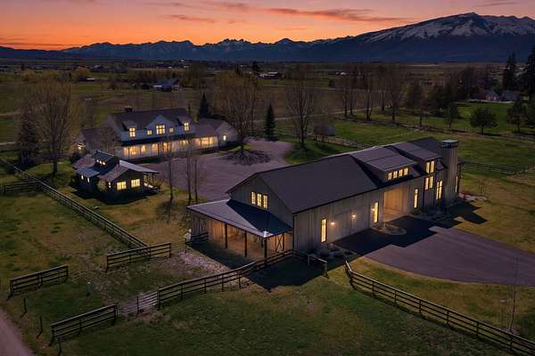 7 Acres of Land with Home for Sale in Hamilton, Montana