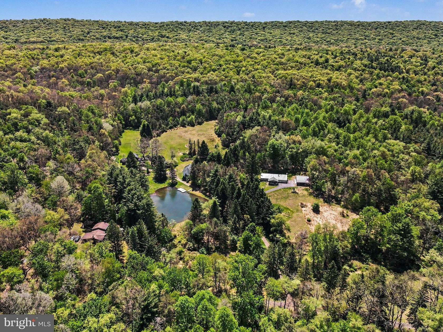 40.9 Acres of Recreational Land with Home for Sale in Halifax, Pennsylvania
