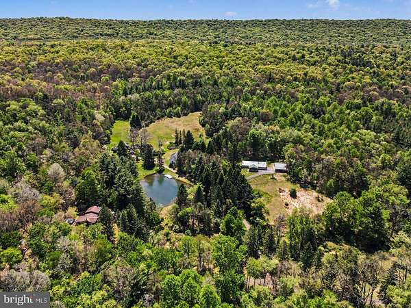 40.9 Acres of Recreational Land with Home for Sale in Halifax, Pennsylvania
