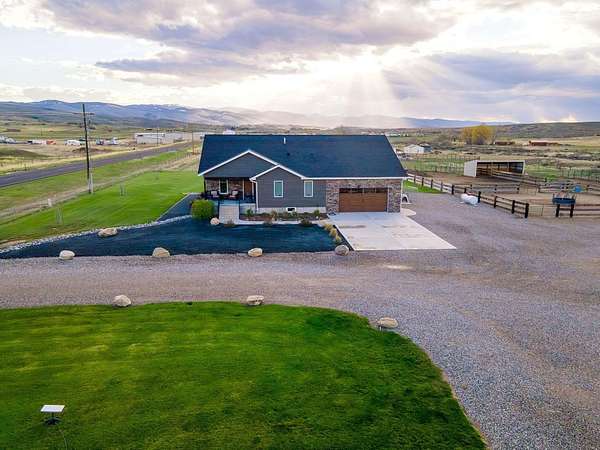 4.29 Acres of Land with Home for Sale in Lander, Wyoming