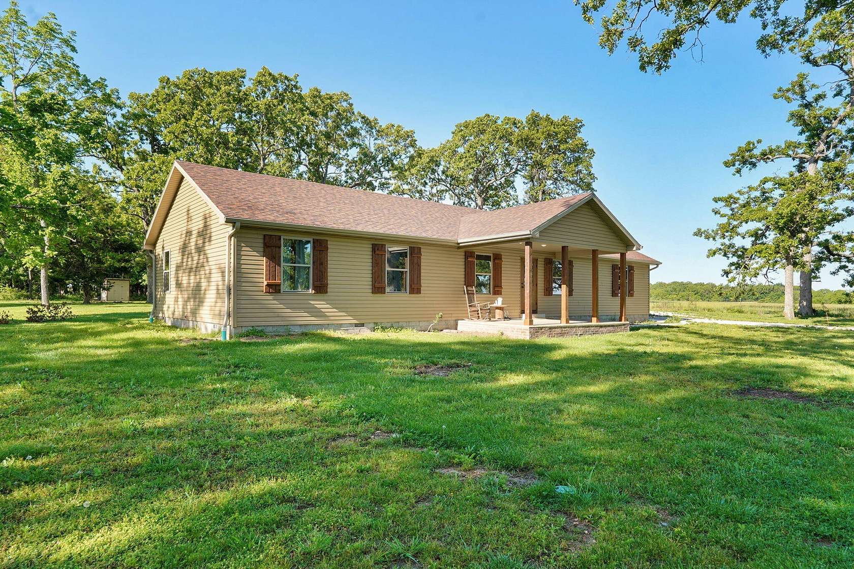 41.2 Acres of Land with Home for Sale in Aurora, Missouri