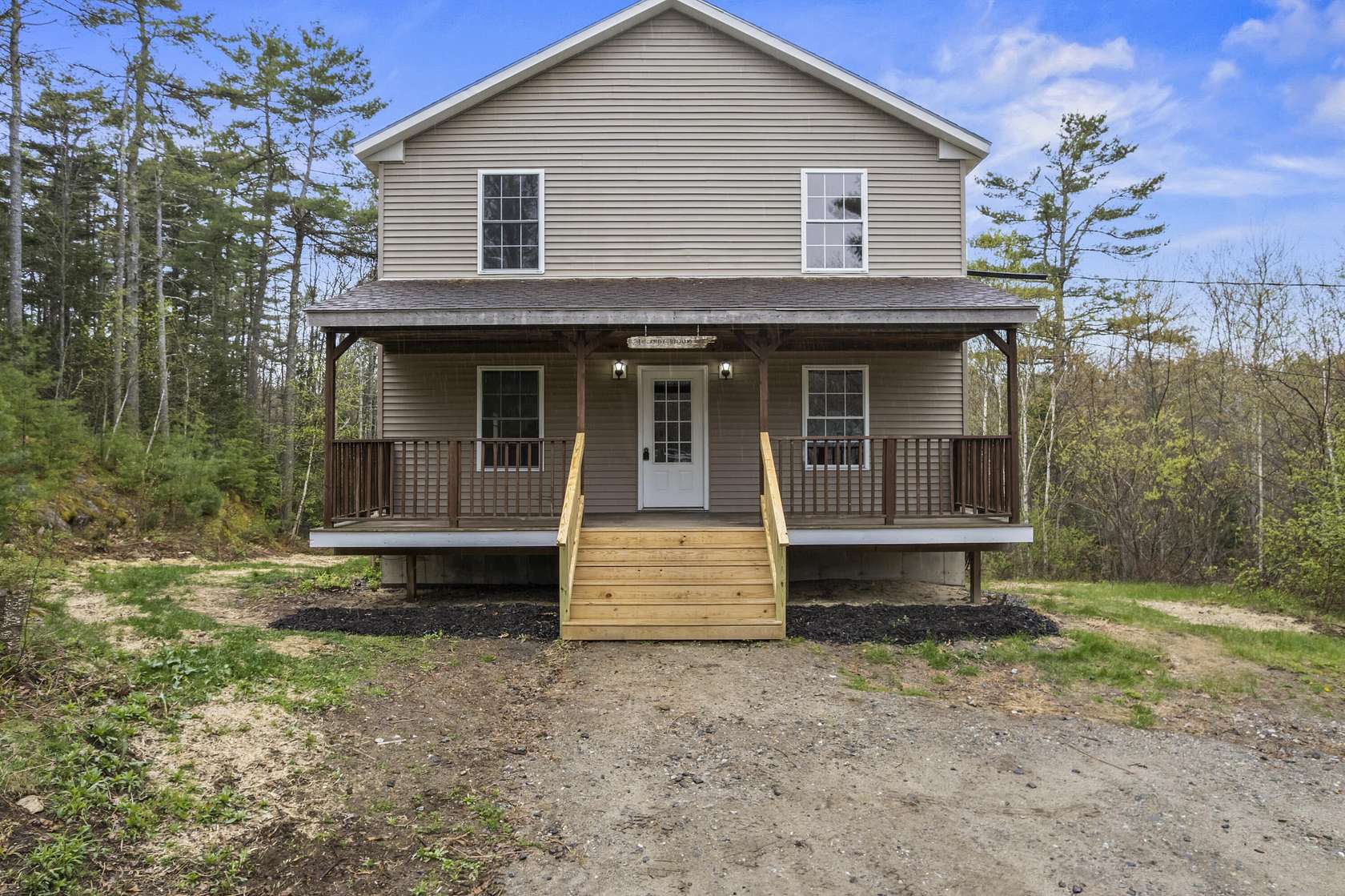 2 Acres of Land with Home for Sale in West Bath Town, Maine