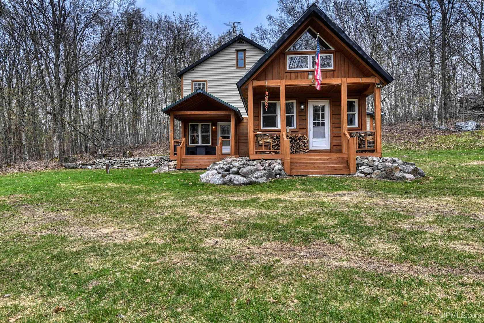 39.3 Acres of Recreational Land with Home for Sale in Goodman Town, Wisconsin