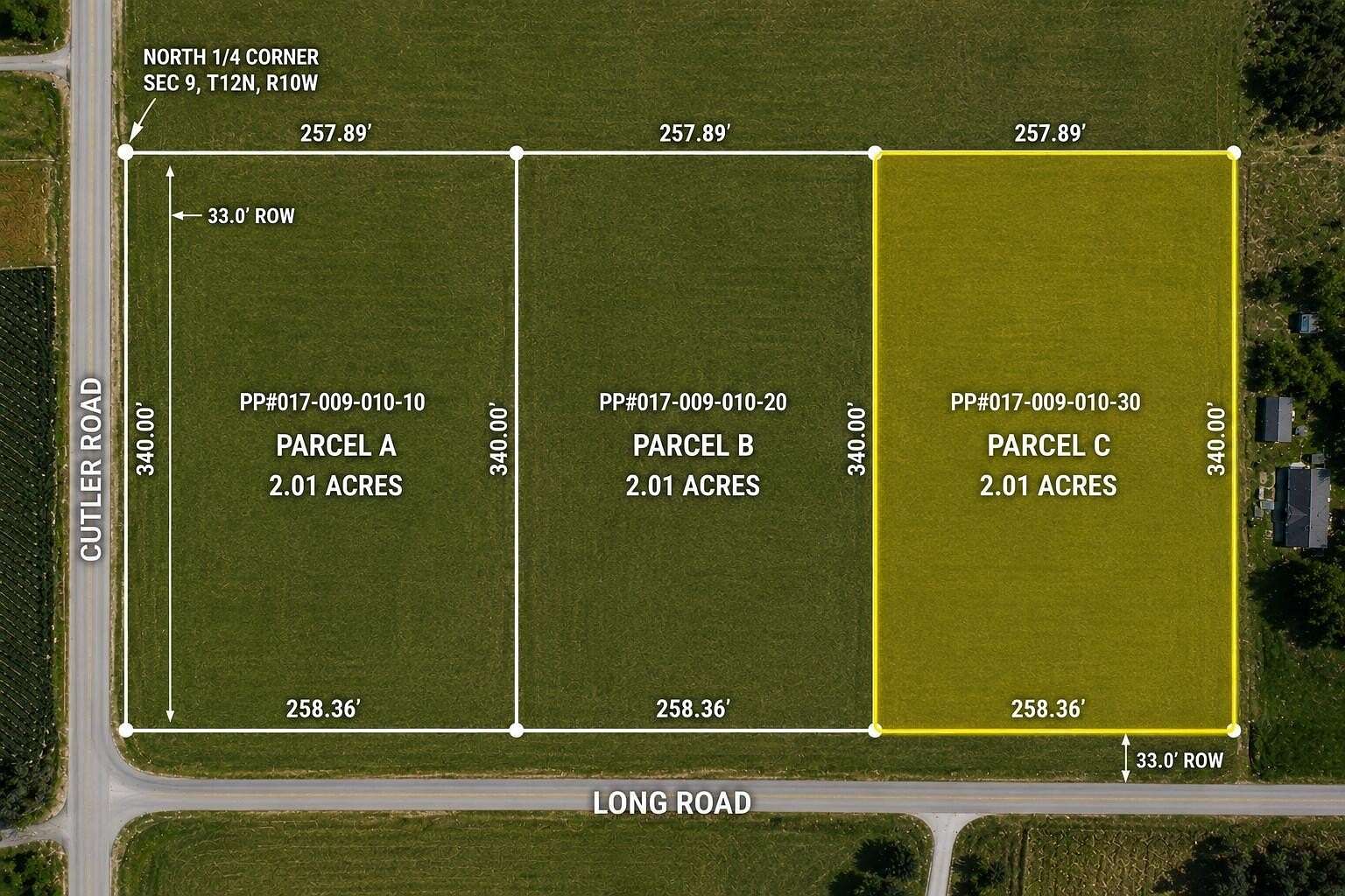 2 Acres of Residential Land for Sale in Howard City, Michigan