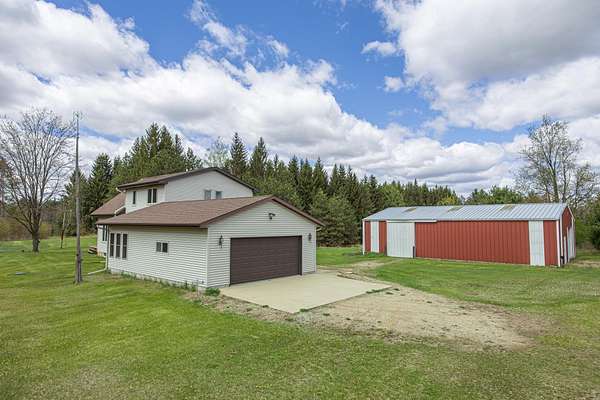 140 Acres of Recreational Land with Home for Sale in Suring, Wisconsin