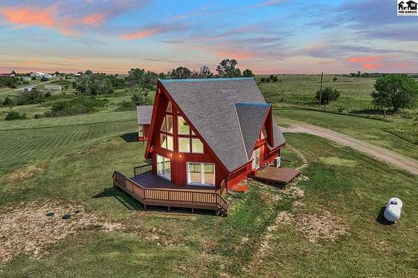 1.8 Acres of Land with Home for Sale in Brookville, Kansas