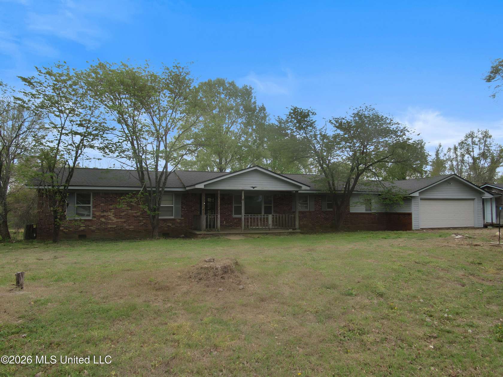 7.7 Acres of Land with Home for Sale in Senatobia, Mississippi
