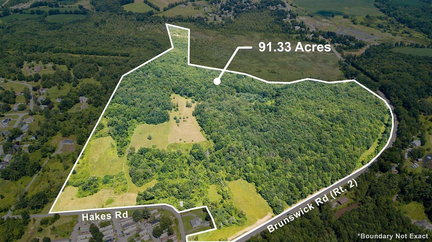 91.3 Acres of Recreational & Residential Land for Sale in Troy, New York