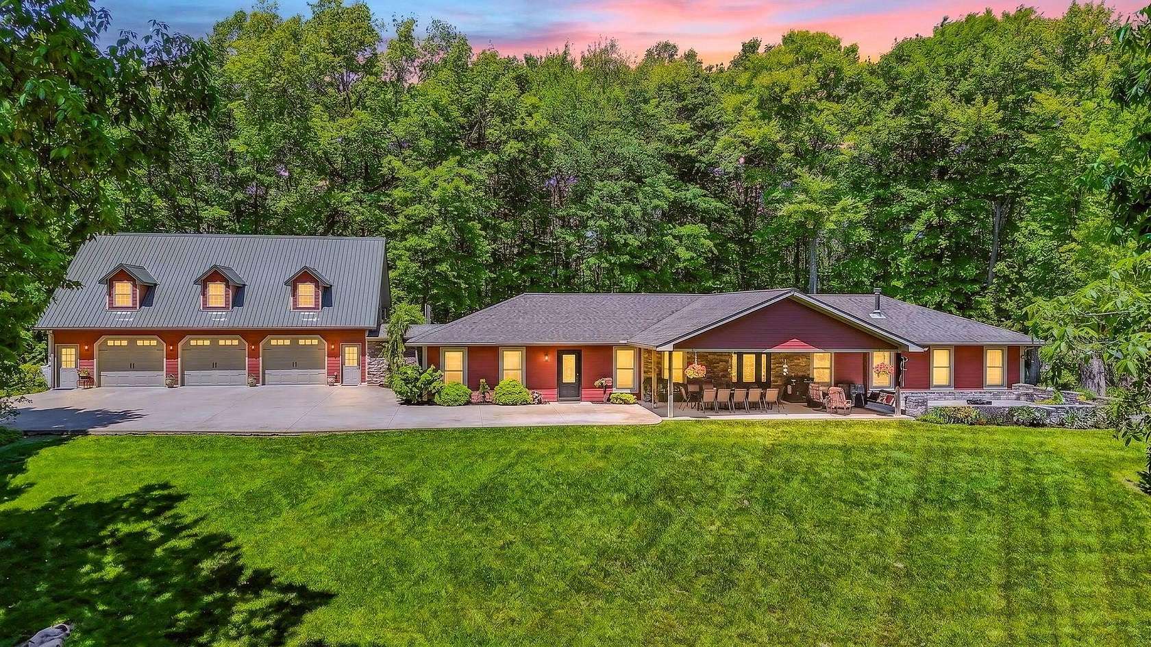 17 Acres of Land with Home for Sale in Jackson, Ohio