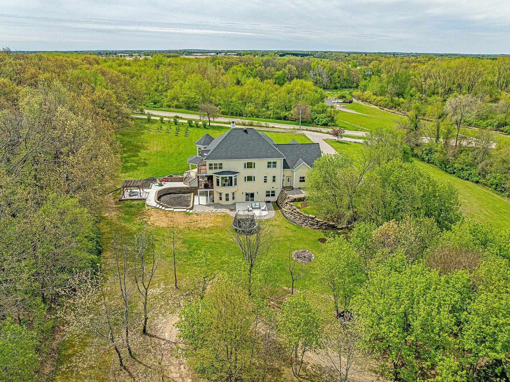 8 Acres of Land with Home for Sale in Stoughton, Wisconsin