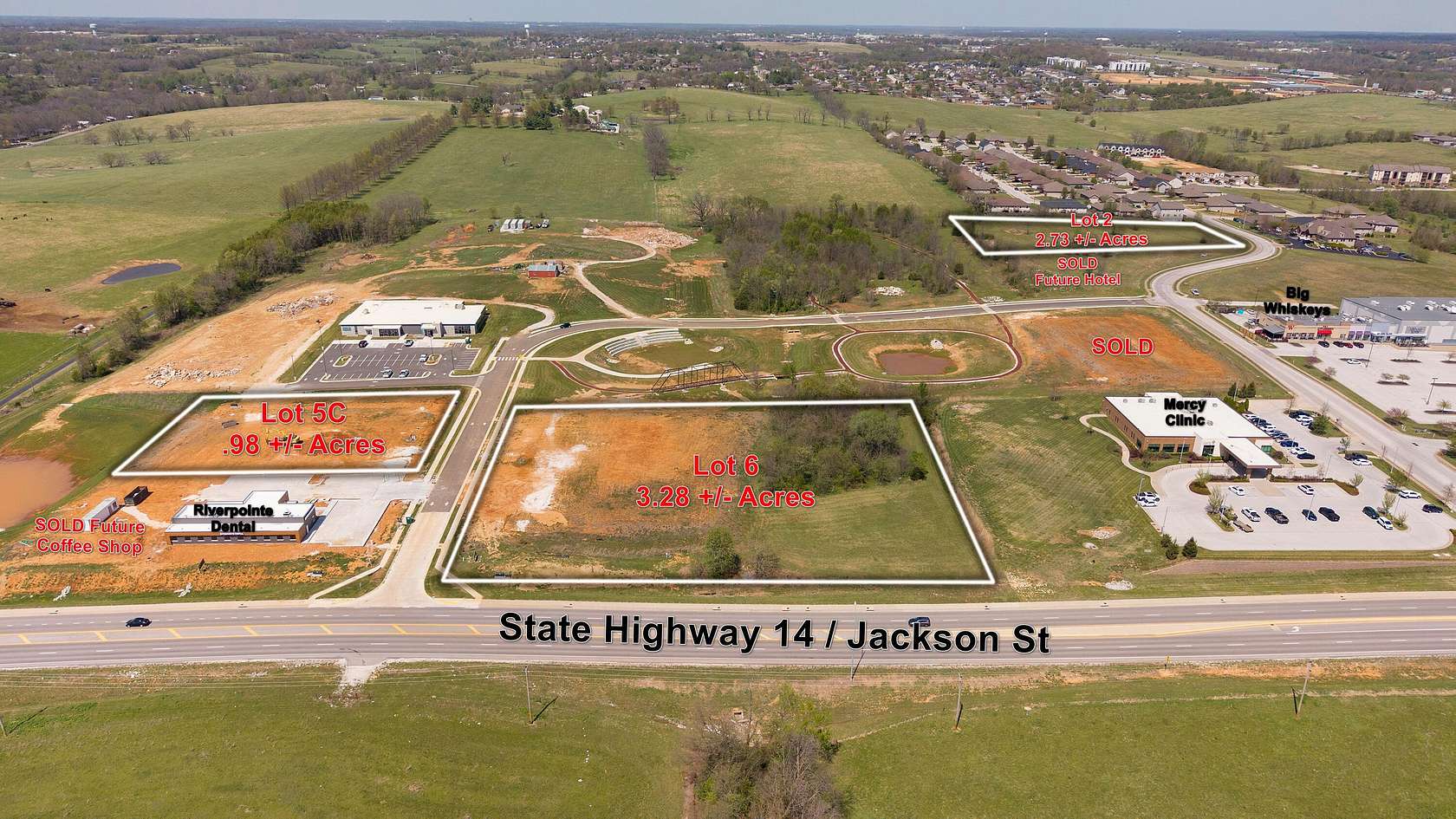 3.28 Acres of Commercial Land for Sale in Ozark, Missouri