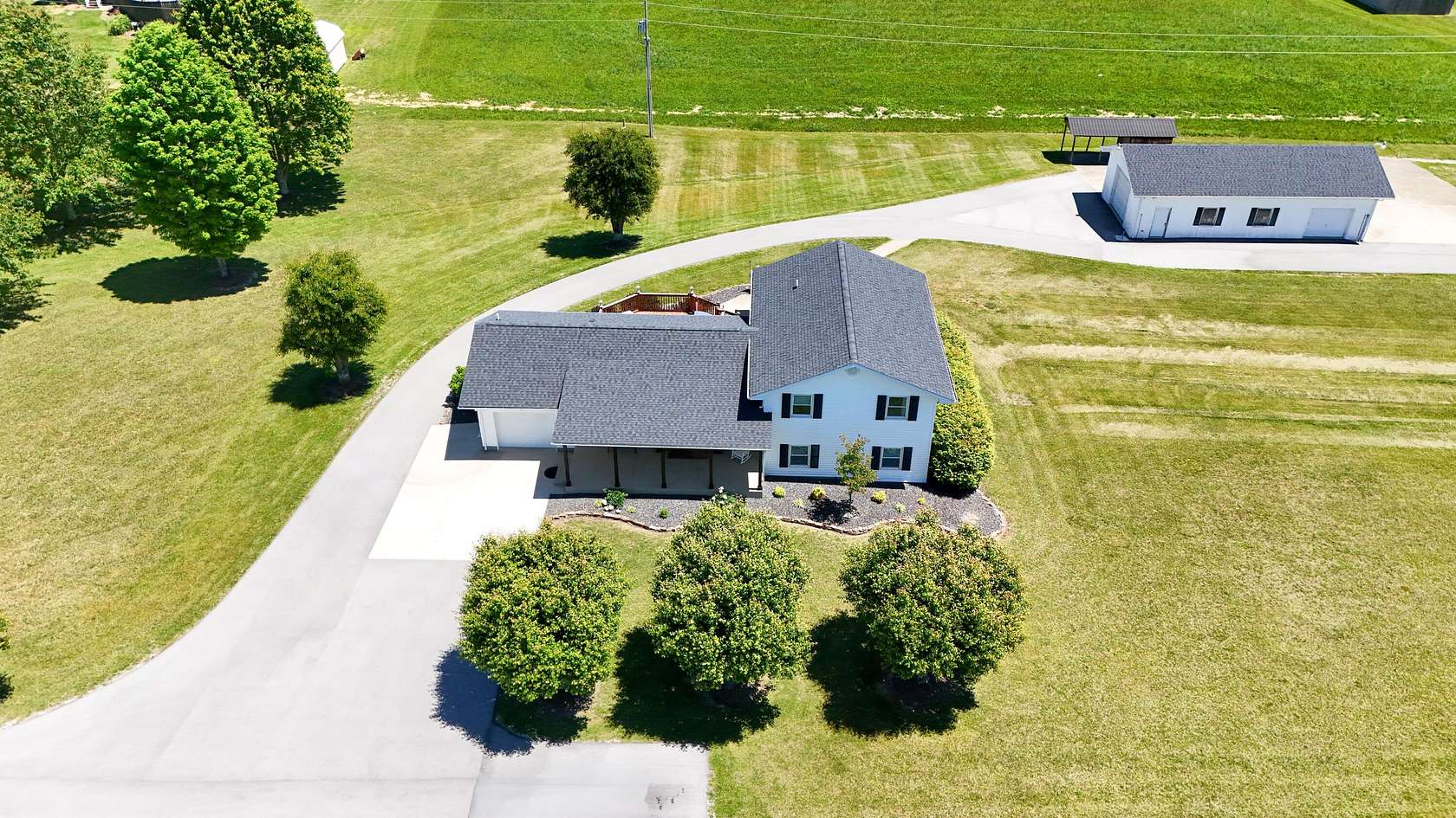 4.85 Acres of Land with Home for Sale in McKee, Kentucky