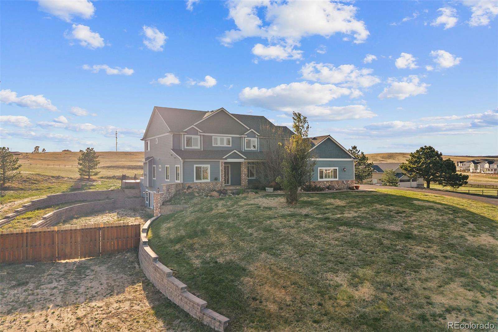 5 Acres of Land with Home for Sale in Elizabeth, Colorado
