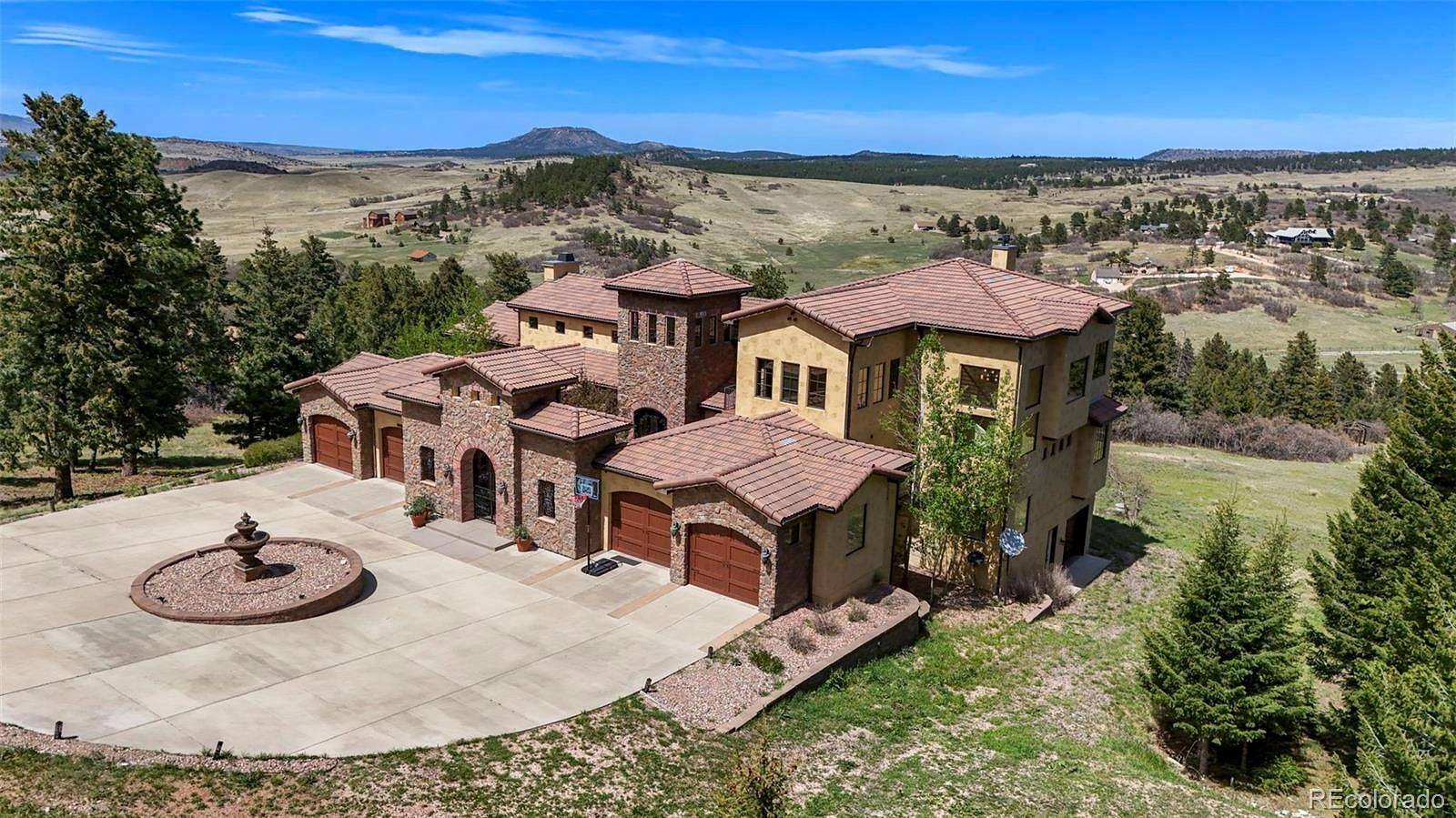5 Acres of Land with Home for Sale in Larkspur, Colorado
