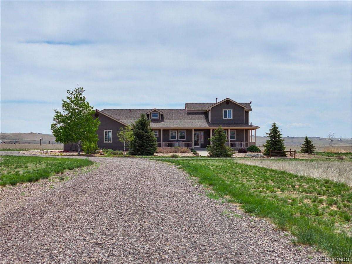 35 Acres of Land with Home for Sale in Carr, Colorado