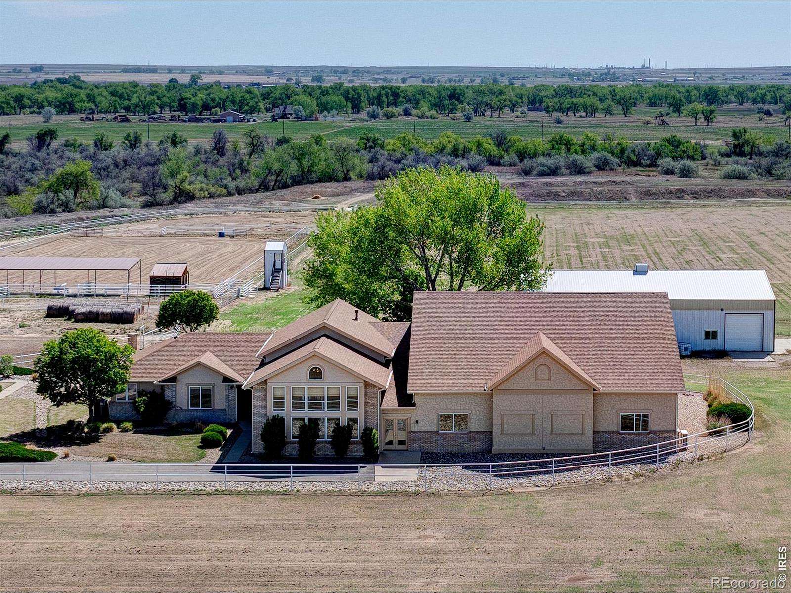 35 Acres of Land with Home for Sale in Fort Lupton, Colorado