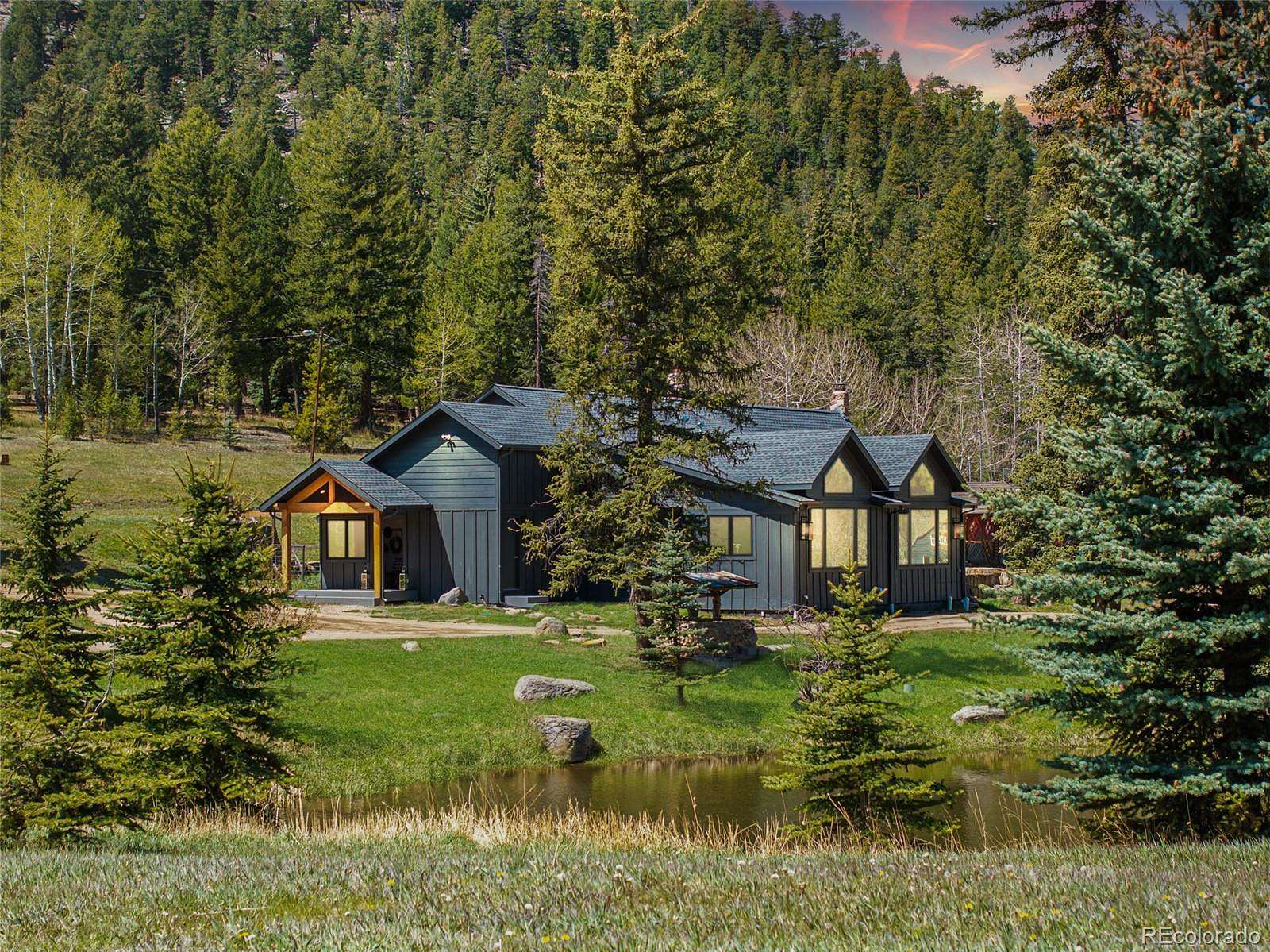 40 Acres of Land with Home for Sale in Evergreen, Colorado