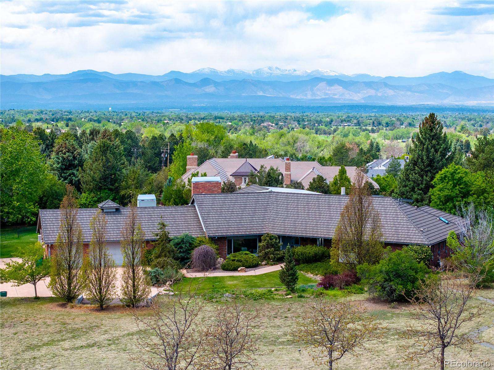 1.89 Acres of Land with Home for Sale in Cherry Hills Village, Colorado