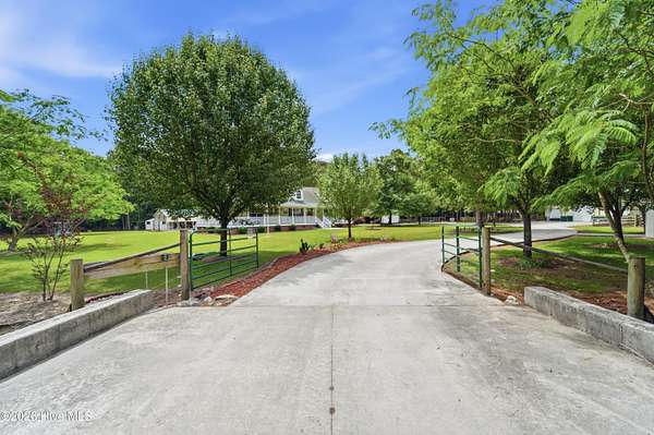 10.4 Acres of Land with Home for Sale in Richlands, North Carolina
