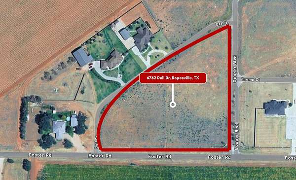 1.5 Acres of Residential Land for Sale in Ropesville, Texas