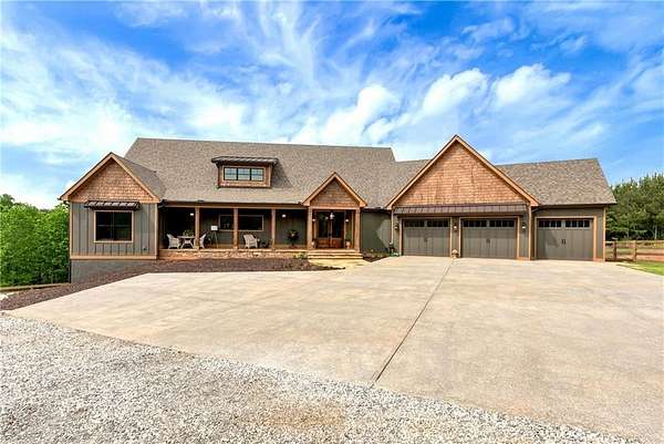 12.2 Acres of Land with Home for Sale in Dawsonville, Georgia