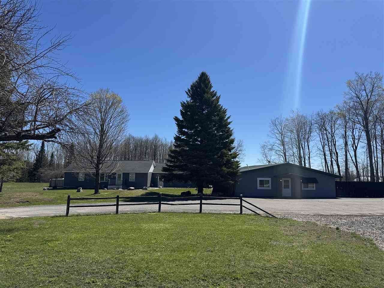 3 Acres of Land with Home for Sale in Levering, Michigan