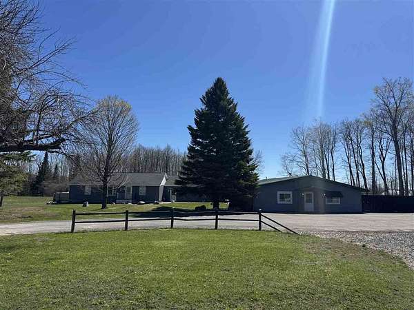 3 Acres of Land with Home for Sale in Levering, Michigan