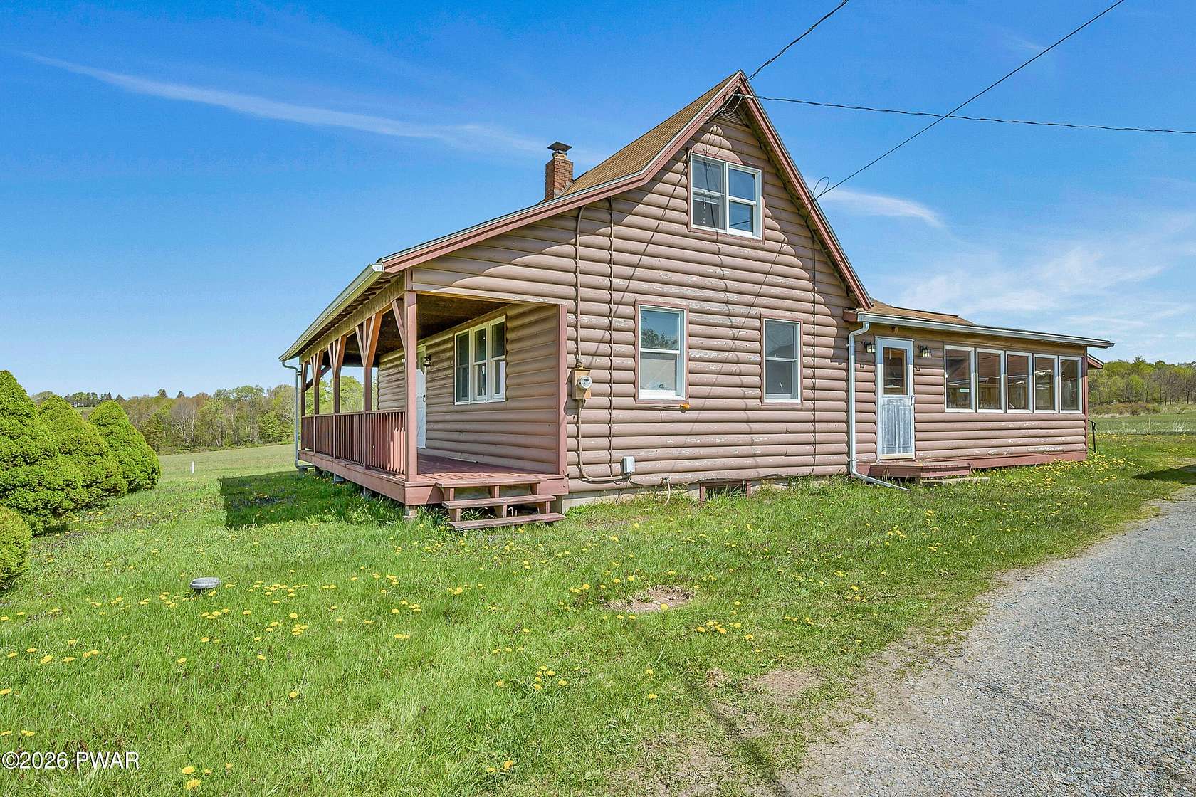 1.84 Acres of Land with Home for Sale in Moscow, Pennsylvania