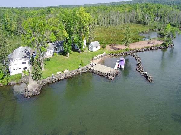 4.74 Acres of Land with Home for Sale in Washburn, Wisconsin
