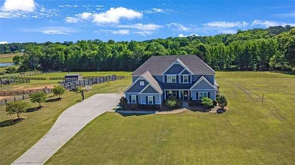 5 Acres of Land with Home for Sale in Brooks, Georgia