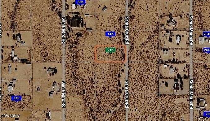 1.17 Acres of Residential Land for Sale in Golden Valley, Arizona