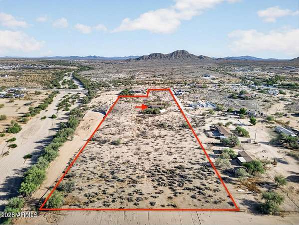 8.68 Acres of Land with Home for Sale in Buckeye, Arizona