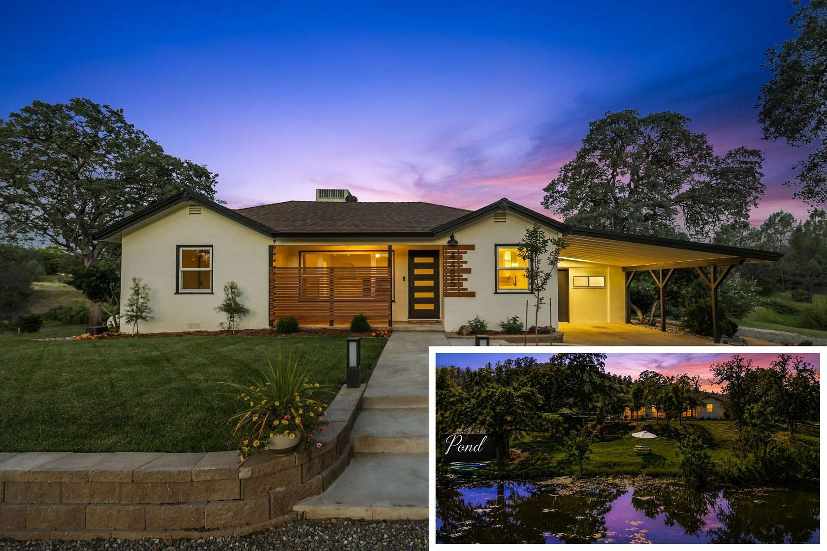 6 Acres of Land with Home for Sale in Redding, California