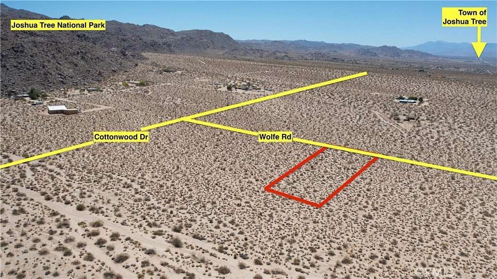 1.25 Acres of Land for Sale in Twentynine Palms, California