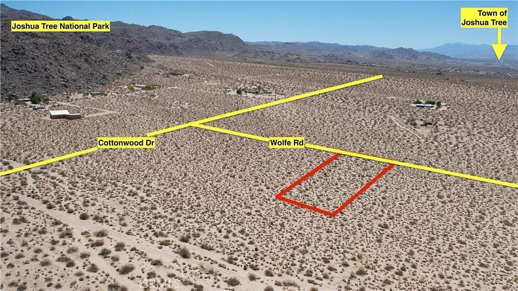 1.25 Acres of Land for Sale in Twentynine Palms, California