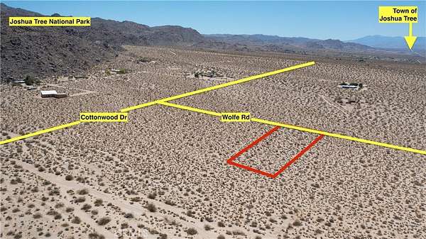 1.25 Acres of Land for Sale in Twentynine Palms, California