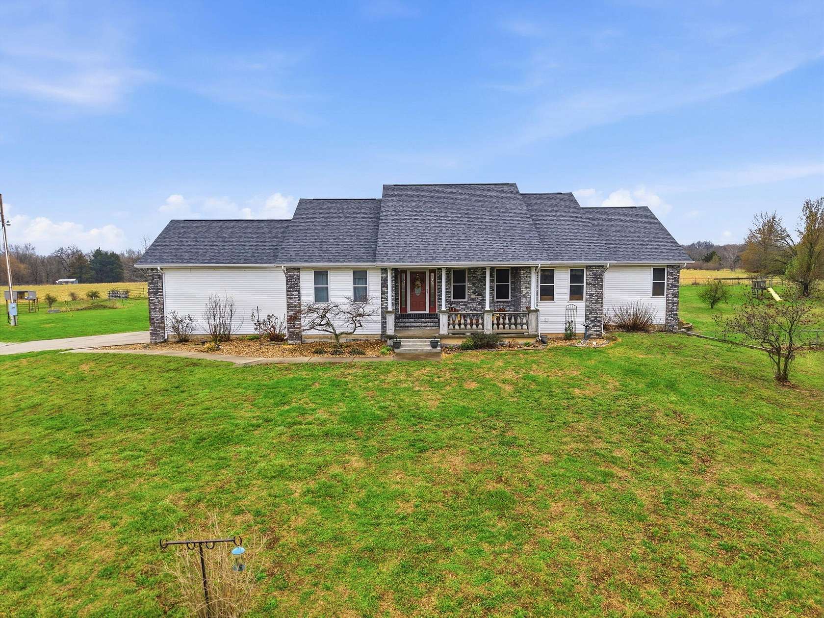 10.2 Acres of Land with Home for Sale in Bolivar, Missouri