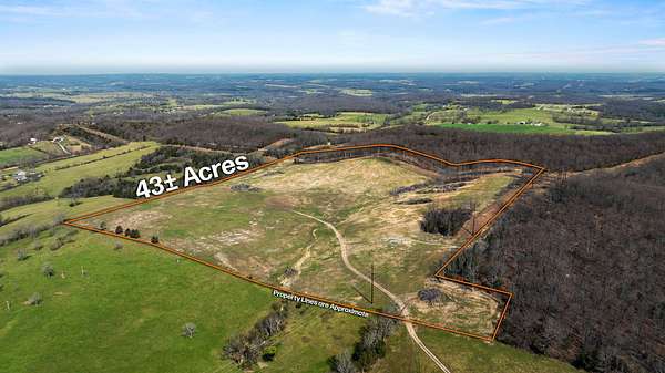 43 Acres of Agricultural Land for Sale in Mansfield, Missouri
