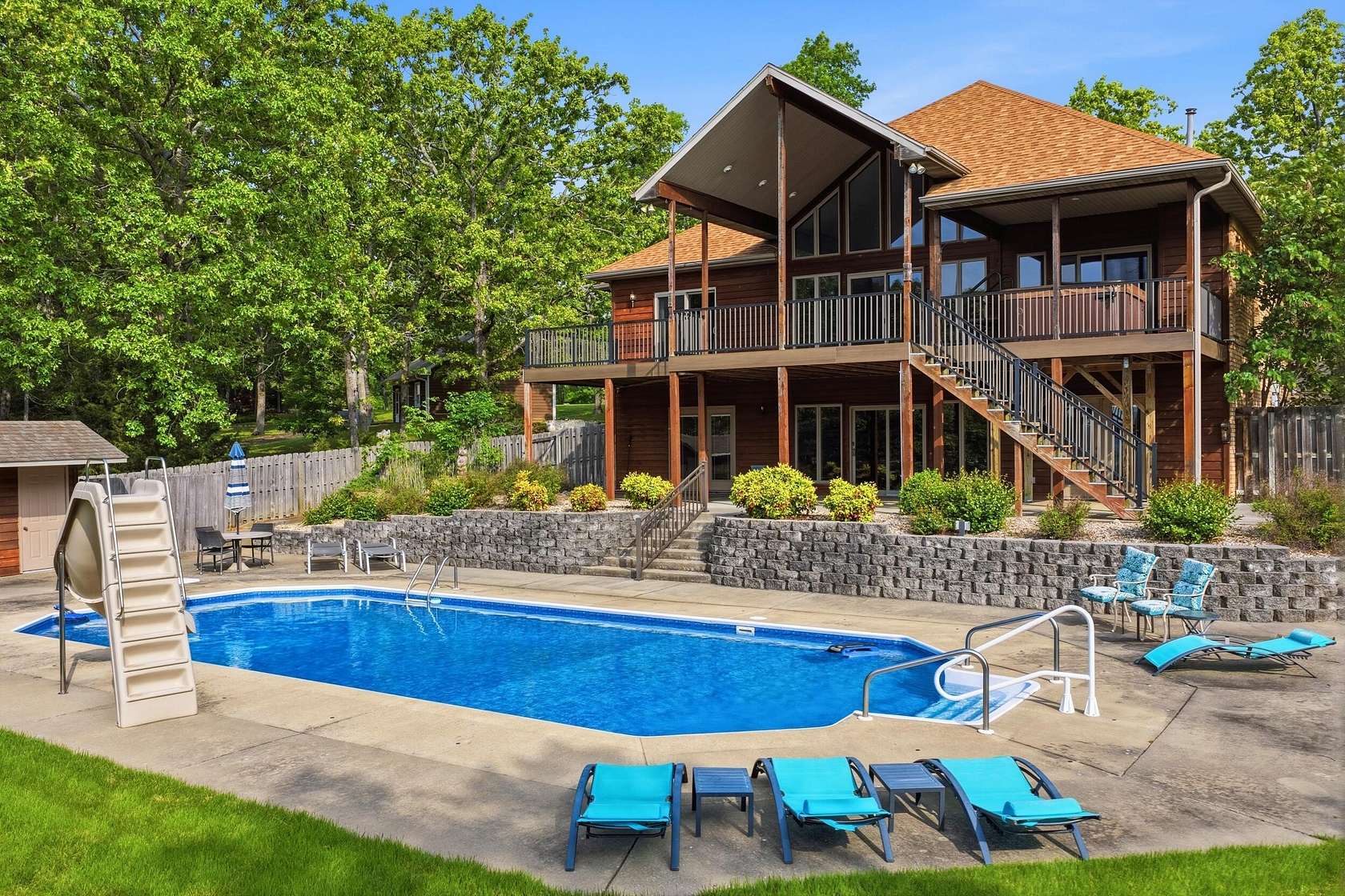 2 Acres of Land with Home for Sale in Branson West, Missouri