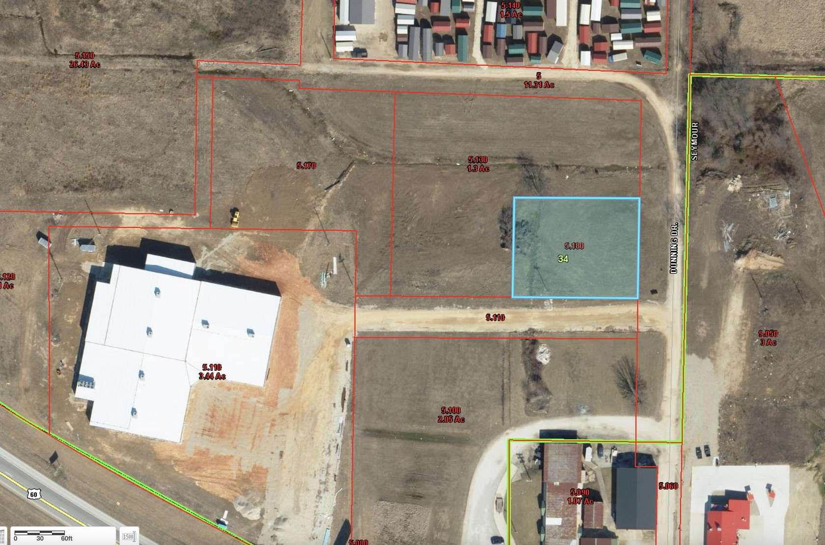 0.41 Acres of Commercial Land for Sale in Seymour, Missouri