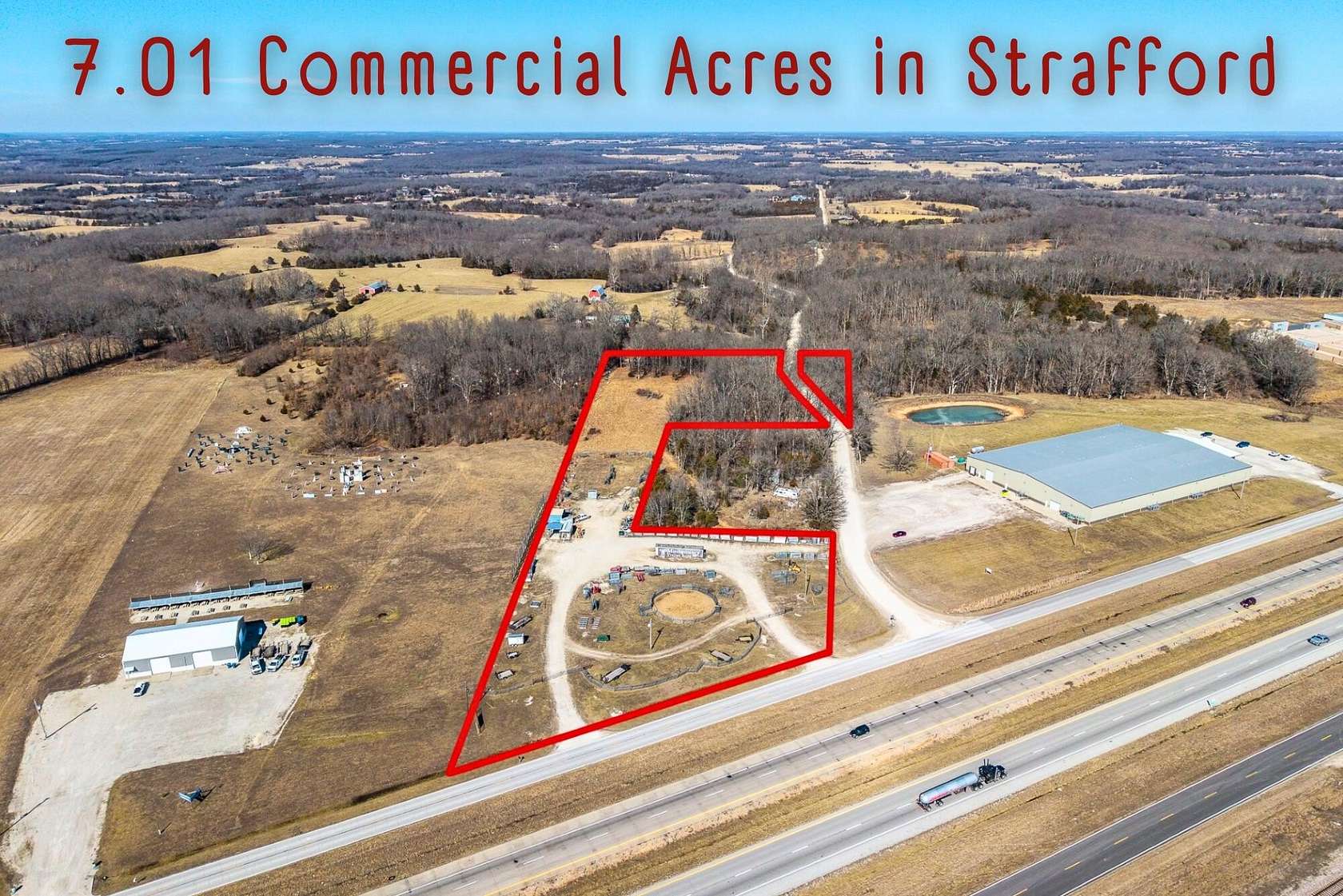7 Acres of Mixed-Use Land for Sale in Strafford, Missouri