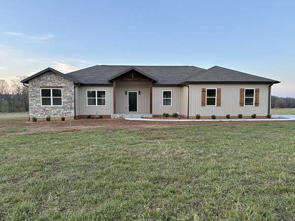 6.6 Acres of Land with Home for Sale in Everton, Missouri