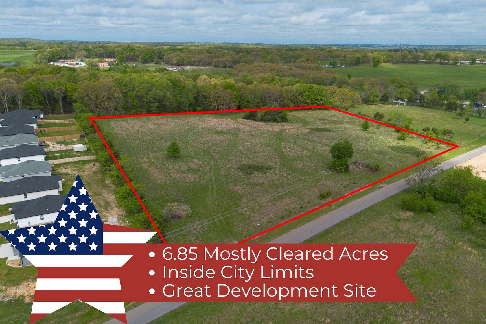 6.85 Acres of Residential Land for Sale in Marshfield, Missouri