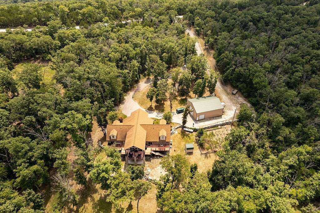 55 Acres of Land with Home for Sale in Kirbyville, Missouri
