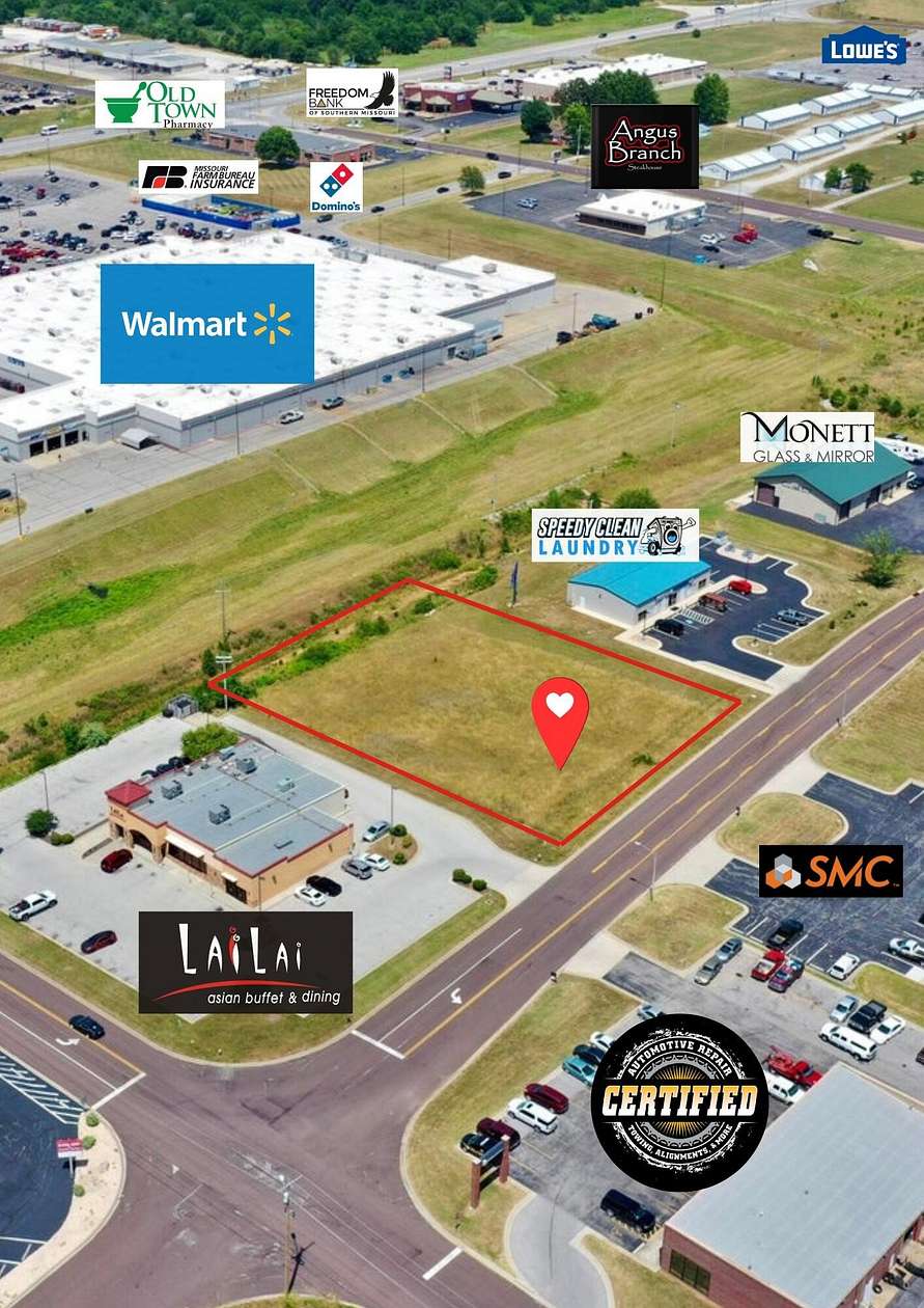 1 Acre of Commercial Land for Sale in Monett, Missouri