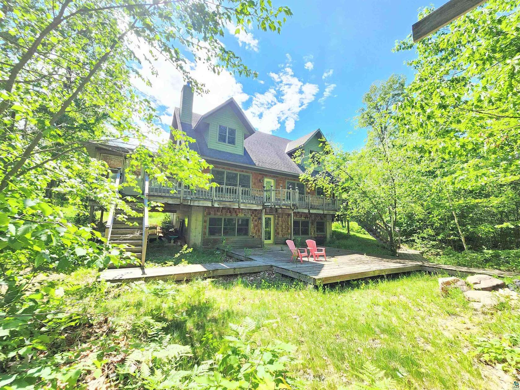 3.23 Acres of Land with Home for Sale in Cornucopia, Wisconsin