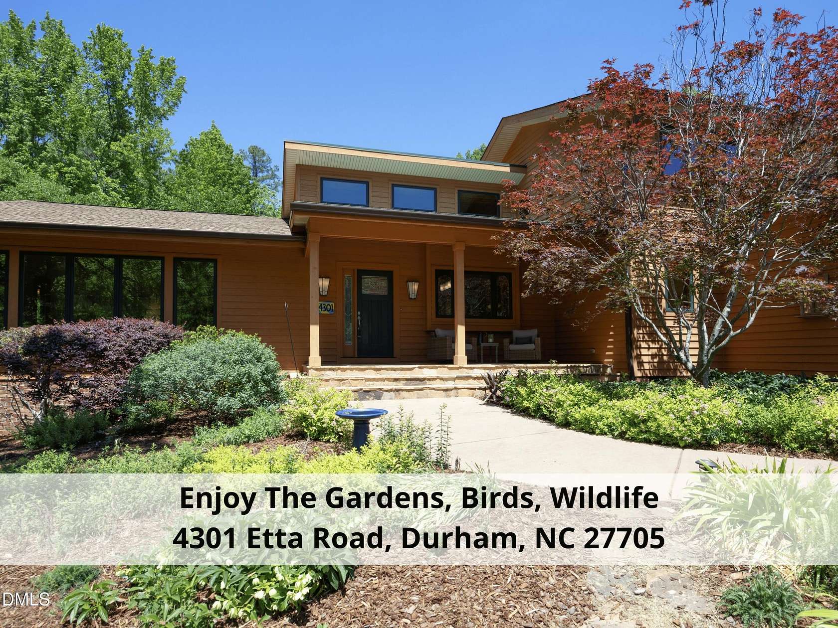 9.52 Acres of Land with Home for Sale in Durham, North Carolina