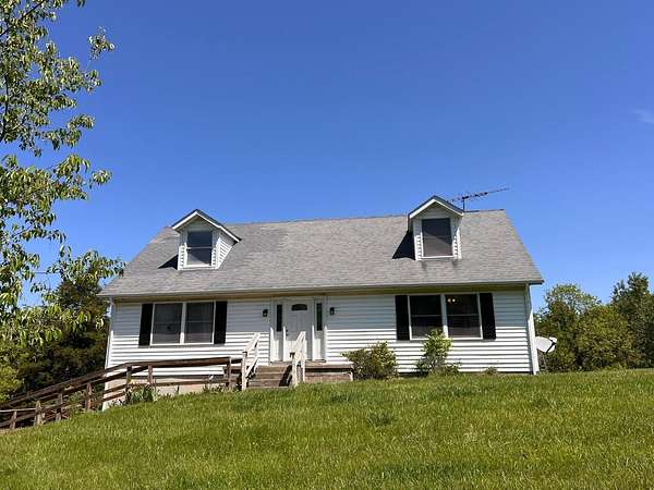 4 Acres of Land with Home for Sale in Brookville, Indiana