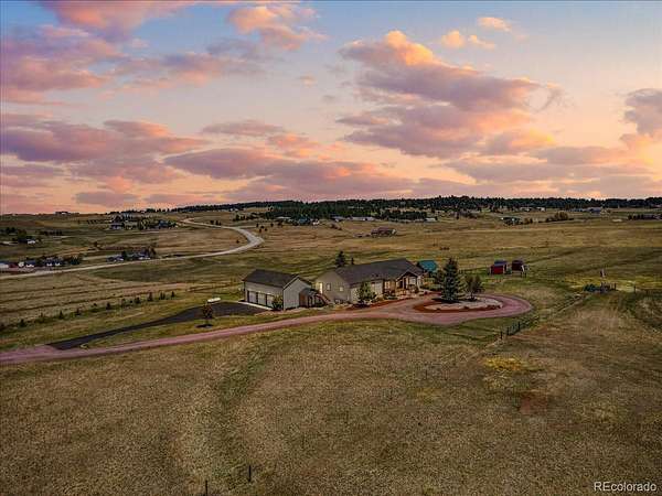 16 Acres of Land with Home for Sale in Kiowa, Colorado