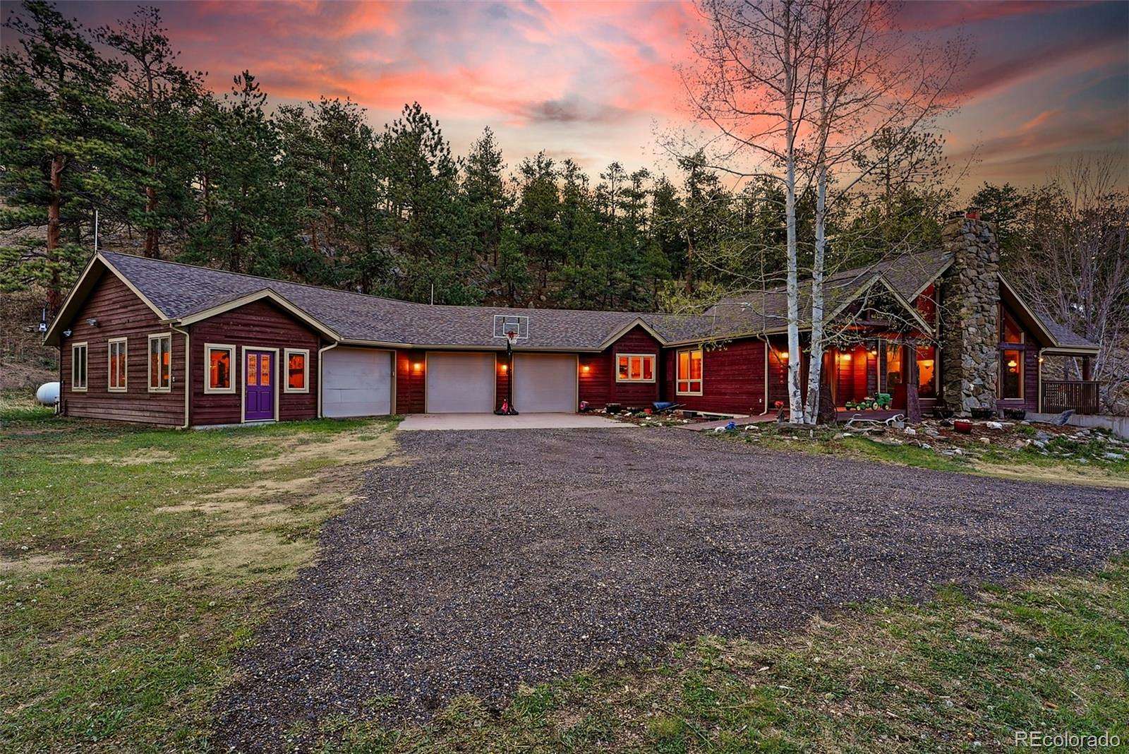42.2 Acres of Recreational Land with Home for Sale in Loveland, Colorado